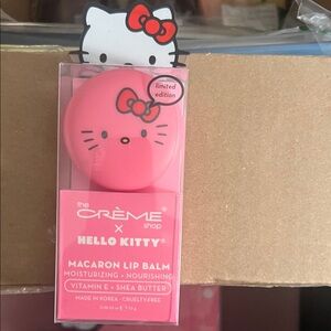 Hello Kitty Macaron Lip Balm, icing on the cake. 🎂